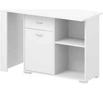 Стол с тумбой ФЕЛИКС МАРКЕТПЛЕЙС МКП-СТТК115x50/1Т-В1-76 Белый ПК-МКП-СТТК115х50/1Т-В1-76