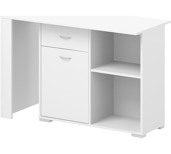 Стол с тумбой ФЕЛИКС МАРКЕТПЛЕЙС МКП-СТТК115x50/1Т-В1-76 Белый ПК-МКП-СТТК115х50/1Т-В1-76 1