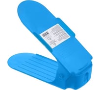 Подставка для обуви BRADEX с регулируемой высотой, голубая TD 0659