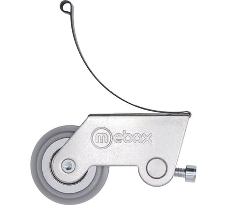 Ролики/колеса в комплекте Mebax Асимметрия 4+ класс OPK для шкафа-купе с саморезом 6мм под трек 37,5мм 00-00001633