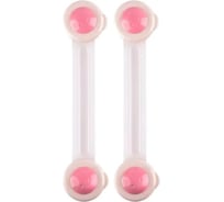 Гибкий мебельный блокиратор для безопасности детей BRADEX розовый, 2 шт DE 0141