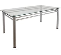 Обеденный стол Мебелик Робер 15 металлик, без рисунка, 3 упаковки 572