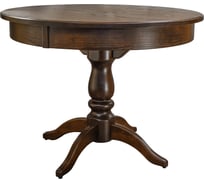 Обеденный стол Мебелик Моро 04 раздвижной, орех, 100/140x100, 2 упаковки 6441