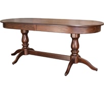 Обеденный стол Мебелик Тарун 5 орех, 190/250x84, 2 упаковки 5476