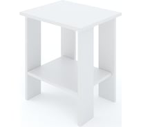 Журнальный стол ФЕЛИКС МАРКЕТПЛЕЙС МКП-СТЖ40x33-В1-1068 белый шагрень ПК-МКП-СТЖ40Х33-В1-1068