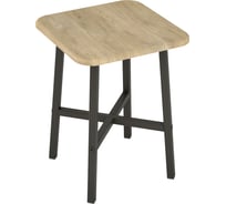 Табурет Мебелик Кросс дуб сонома 6314