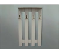 Настенная вешалка Граникум Сара 4 секции серая v007