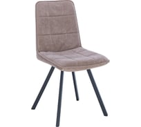 Стул Leset Норман, металл Черный, ткань Латте 7948-0463