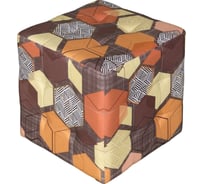 Банкетка Мебелик BeautyStyle 6, модель 400, ткань коричневый микс 7699