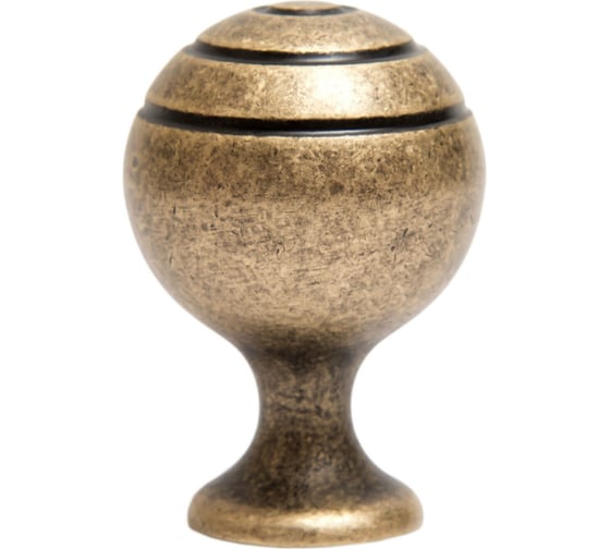 Ручка-кнопка BOYARD rc446eab.4 старинная латунь 102319