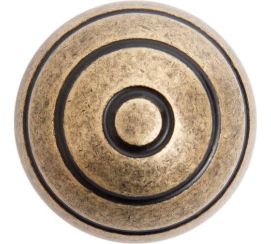 Ручка-кнопка BOYARD rc446eab.4 старинная латунь 102319