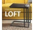 Журнальный стол BRABIX Loft Ct-002 на металлокаркасе, 450x250x630 мм, цвет морёный дуб 641861 2