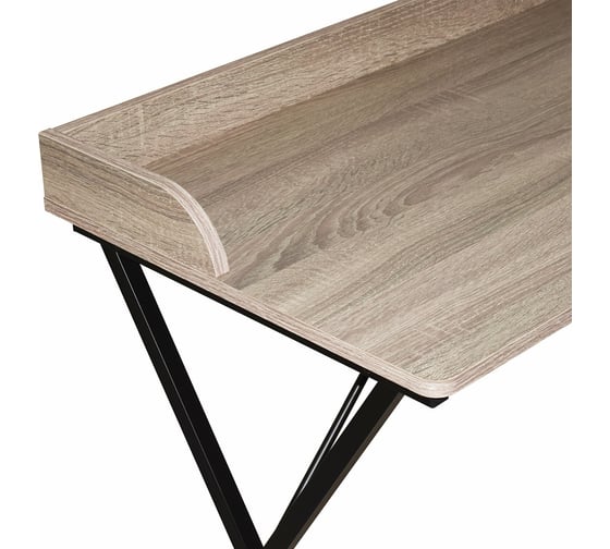 Стол BRABIX Loft Cd-008 на металлокаркасе, 900x500x780 мм, цвет дуб антик 641864