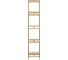 Стеллаж GreenWeen CUBIC-4, золотой каркас, полки керамика Ivory, 1965x400x400 GW-CUBIC-4-G-KI 2