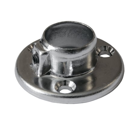 Фланец для трубы Brante 16 мм хром 606033