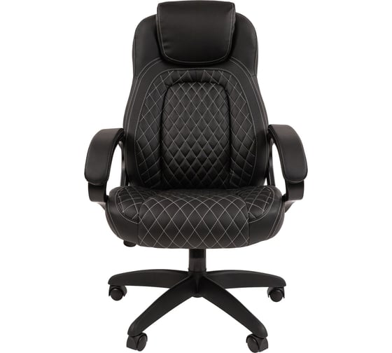 Компьютерное кресло CHAIRMAN 432 экокожа, черный 00-07014855