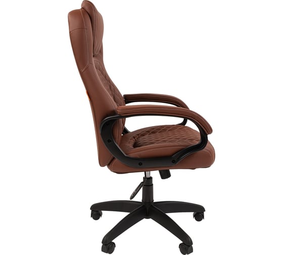 Компьютерное кресло CHAIRMAN 432 экокожа, коричневый 00-07014856