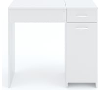 Туалетный стол ФЕЛИКС МАРКЕТПЛЕЙС МКП-СТТ85x40-В1-1068 белый шагрень ПК-МКП-СТТ85Х40-В1-1068
