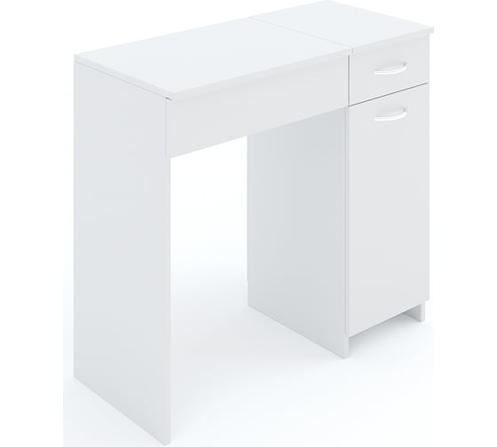 Туалетный стол ФЕЛИКС МАРКЕТПЛЕЙС МКП-СТТ85x40-В1-1068 белый шагрень ПК-МКП-СТТ85Х40-В1-1068