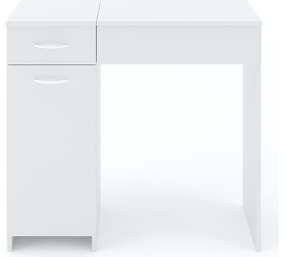 Туалетный стол ФЕЛИКС МАРКЕТПЛЕЙС МКП-СТТ85x40-В1-1068 белый шагрень ПК-МКП-СТТ85Х40-В1-1068