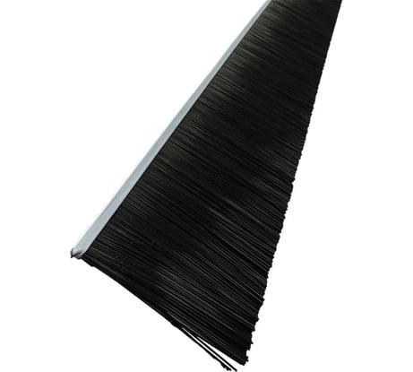 Полосовая нейлоновая щетка Mebax 95х(5x5)х1250, черная, 1 шт. 00-00002150