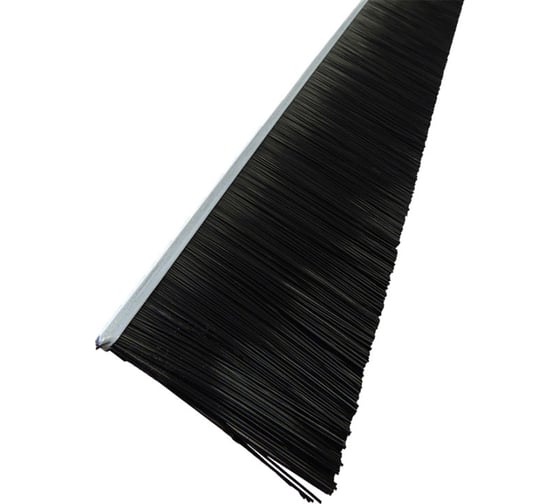 Полосовая нейлоновая щетка Mebax 95х(5x5)х1250, черная, 1 шт. 00-00002150