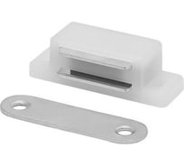 Магнитная защелка Mebax белая, 44х15х12 00-00002171