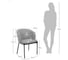 Стул BRADEX milan бирюзовый FR 0514 9
