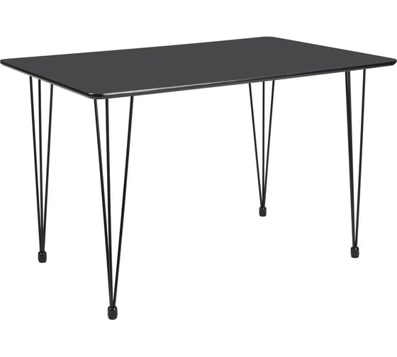 Стол BRADEX solution 120x80x75.5 см, чёрный FR 0844