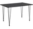 Стол BRADEX solution 120x80x75.5 см, чёрный FR 0844 1