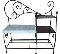 Банкетка Станкоинструмент и оснастка Палермо 3 мраморный 4811381027425