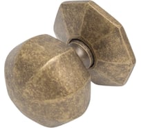 Мебельная ручка Левша OCTAGON S083 бронза ант., d38 мм У2-0209.СБ