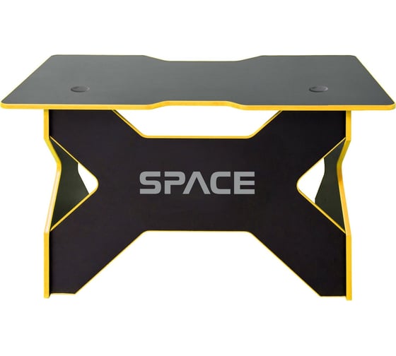 Игровой компьютерный стол VMMGame SPACE DARK 140 YELLOW ST-3BYW