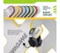 Игровой компьютерный стол VMMGame SPACE LIGHT 140 YELLOW ST-3WYW 5