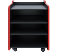 Тумба для игрового компьютерного стола VMMGame CASE LITE 50 BLACK RED CS-2BKRD-LT