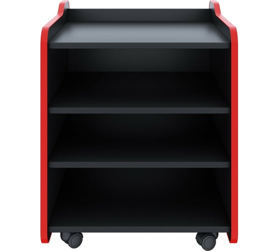 Тумба для игрового компьютерного стола VMMGame CASE LITE 50 BLACK RED CS-2BKRD-LT 1