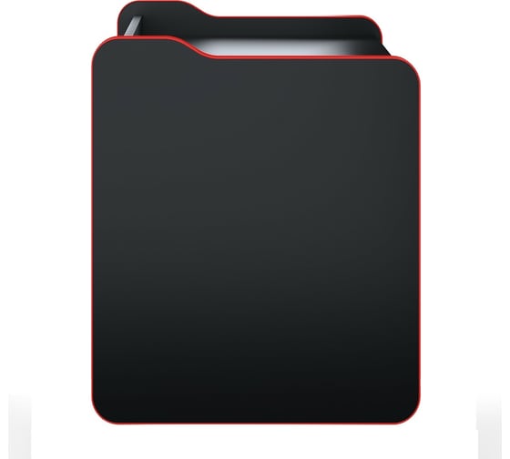 Тумба для игрового компьютерного стола VMMGame CASE LITE 50 BLACK RED CS-2BKRD-LT