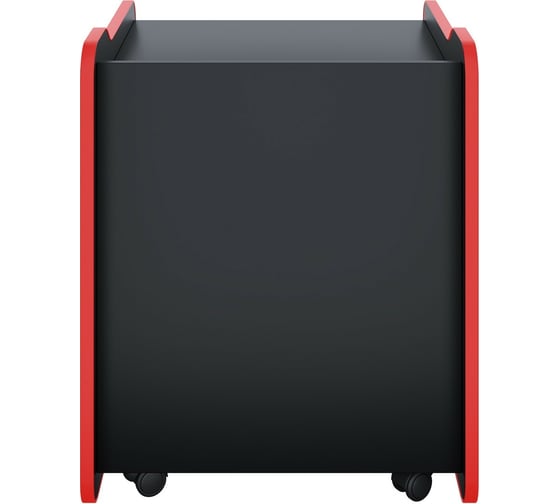 Тумба для игрового компьютерного стола VMMGame CASE LITE 50 BLACK RED CS-2BKRD-LT