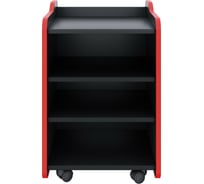 Тумба для игрового компьютерного стола VMMGame CASE LITE 40 BLACK RED CS-1BKRD-LT