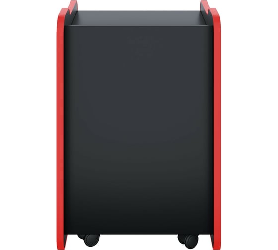 Тумба для игрового компьютерного стола VMMGame CASE LITE 40 BLACK RED CS-1BKRD-LT