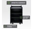 Тумба для игрового компьютерного стола VMMGame CASE LITE 40 BLACK CS-1BKBK-LT 7