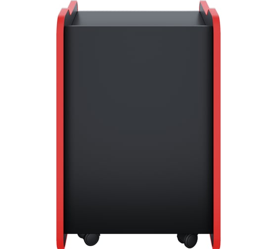 Тумба для игрового компьютерного стола VMMGame CASE 40 BLACK RED CS-1BKRD