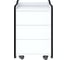 Тумба для игрового компьютерного стола VMMGame CASE 40 WHITE BLACK CS-1WEBK 1