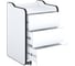 Тумба для игрового компьютерного стола VMMGame CASE 40 WHITE BLACK CS-1WEBK 4