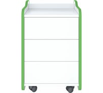 Тумба для игрового компьютерного стола VMMGame CASE 40 WHITE GREEN CS-1WEGN