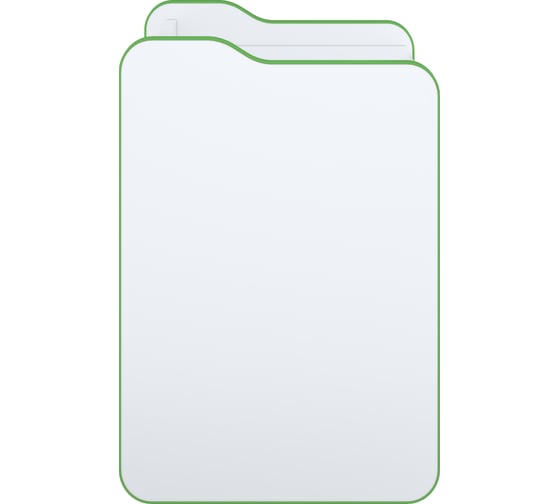 Тумба для игрового компьютерного стола VMMGame CASE 40 WHITE GREEN CS-1WEGN