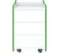 Тумба для игрового компьютерного стола VMMGame CASE 40 WHITE GREEN CS-1WEGN 1