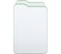 Тумба для игрового компьютерного стола VMMGame CASE 40 WHITE GREEN CS-1WEGN 2