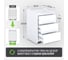 Тумба для игрового компьютерного стола VMMGame CASE 40 WHITE CS-1WEWE 9
