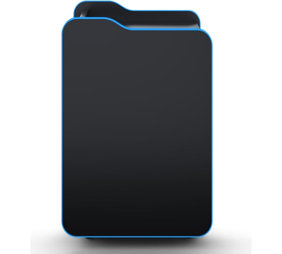 Тумба для игрового компьютерного стола VMMGame CASE 40 BLACK BLUE CS-1BKBE